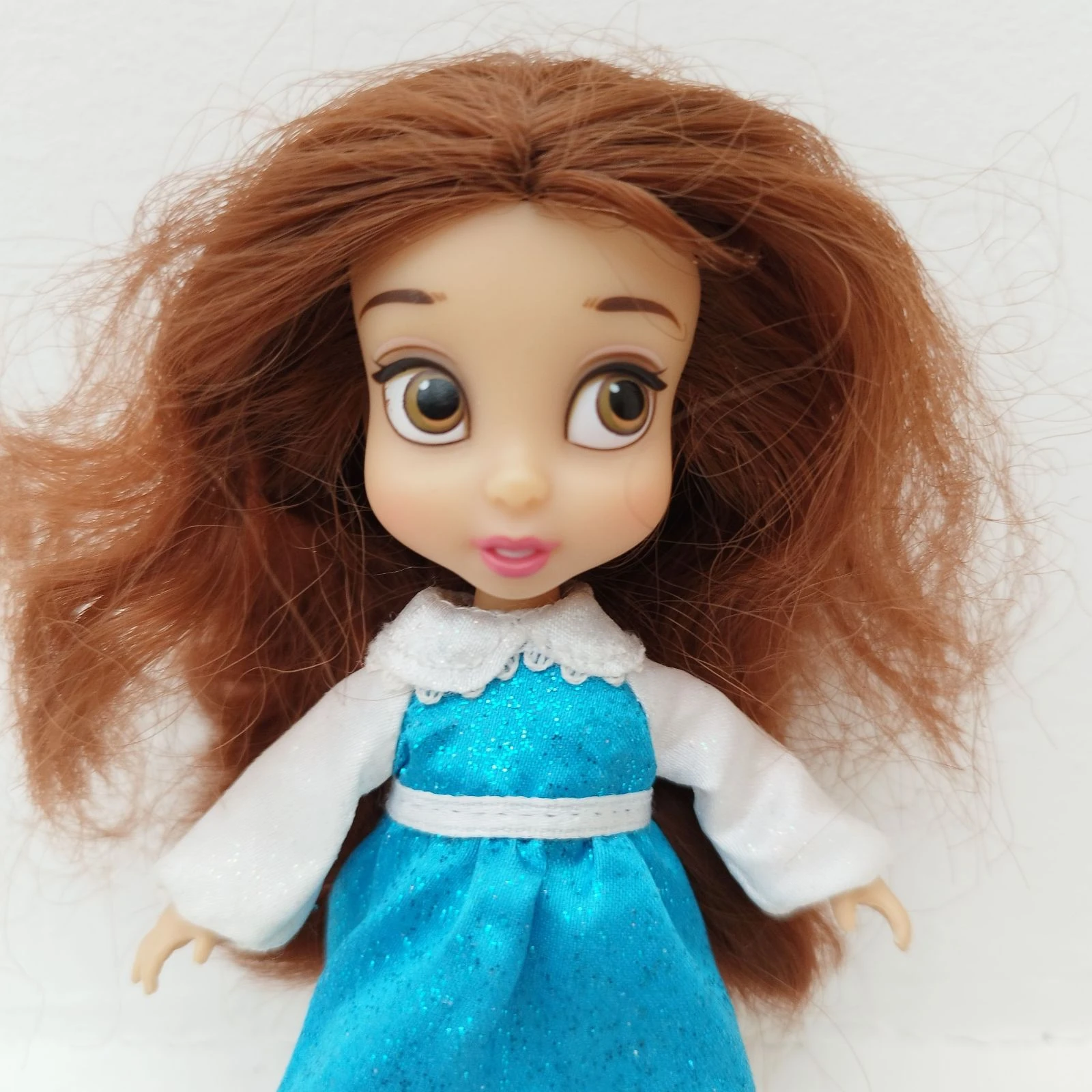 Twee mini poppen Prinsessen animators Belle en Elsa – photo 3